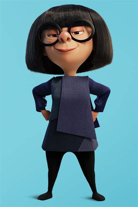 Edna Mode is half-Japanese, half-German. Edna's past is a bit of a mystery, ... Here's hoping we find out more about our favorite designer to the Supers when Incredibles 2 hits theaters June 15! …